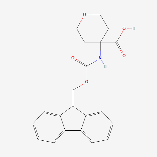 Fmoc-4-amino-tetrahydropyran-4-carboxylic acid (CAS: 285996-72-7) - Related Chemical Product
