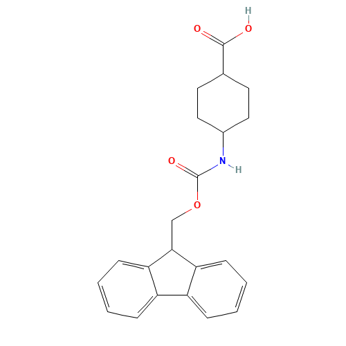 Fmoc-trans-4-aminocyclohexane-1-carboxylic acid (CAS: 147900-46-7) - Related Chemical Product