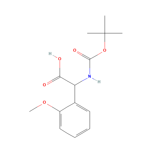Boc-DL-(2-methoxyphenyl)glycine (CAS: 179417-69-7) - Related Chemical Product