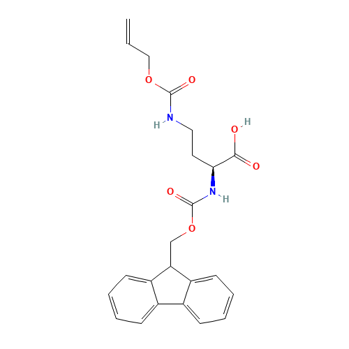 Fmoc-(N-gamma-allyloxycarbonyl)-L-alpha,gamma-diaminobutyric acid (CAS: 204316-32-5) - Related Chemical Product