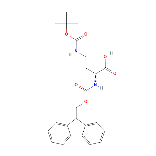 Fmoc-(N-gamma-Boc)-D-alpha,gamma-diaminobutyric acid (CAS: 114360-56-4) - Related Chemical Product