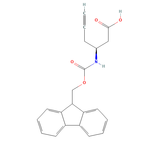 Fmoc-(S)-3-amino-5-hexynoic acid (CAS: 270596-48-0) - Related Chemical Product