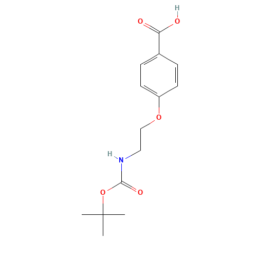 4-[2-(Boc-amino)ethoxy]-benzoic acid (CAS: 168892-66-8) - Related Chemical Product