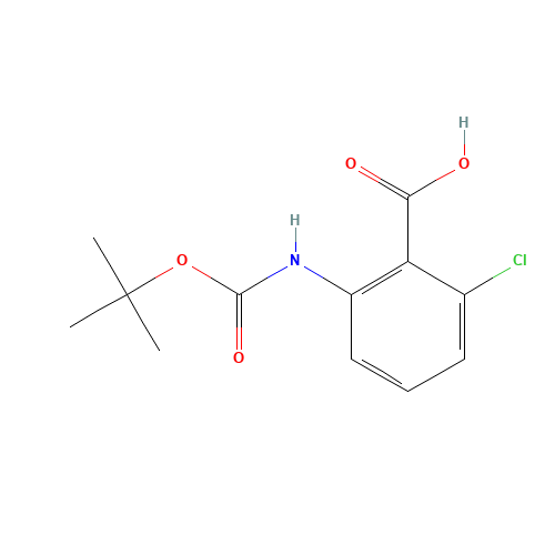 Boc-2-amino-6-chlorobenzoic acid (CAS: 616224-61-4) - Related Chemical Product