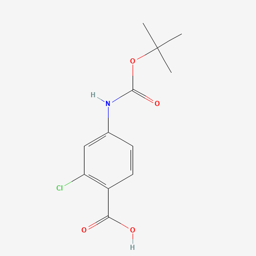 Boc-4-amino-2-chlorobenzoic acid (CAS: 232275-73-9) - Related Chemical Product