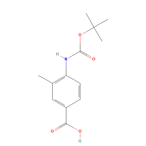 Boc-4-amino-3-methylbenzoic acid (CAS: 180976-94-7) - Related Chemical Product