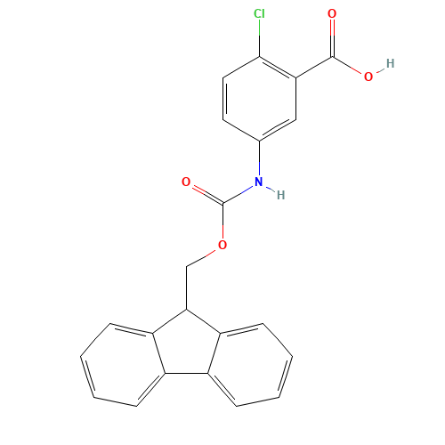 Fmoc-5-amino-2-chlorobenzoic acid (CAS: 186320-16-1) - Related Chemical Product