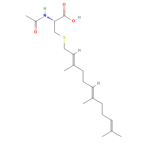 Ac-Cys(farnesyl)-OH (CAS: 135304-07-3) - Related Chemical Product