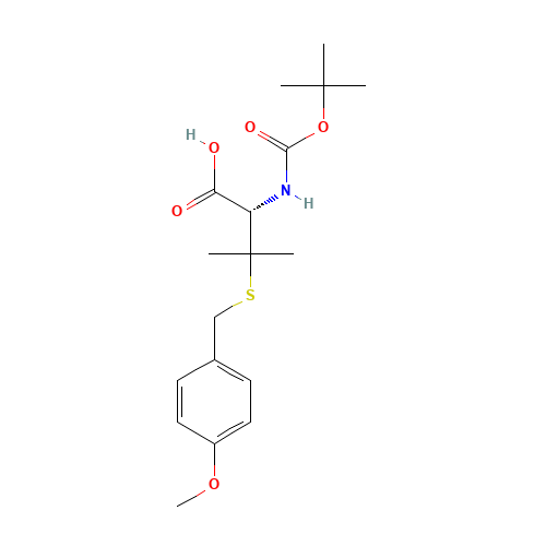 Boc-D-Pen(pMeOBzl)-OH (CAS: 106306-57-4) - Related Chemical Product