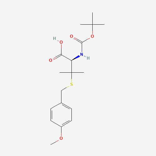 Boc-S-4-methoxybenzyl-L-penicillamine (CAS: 120944-75-4) - Related Chemical Product