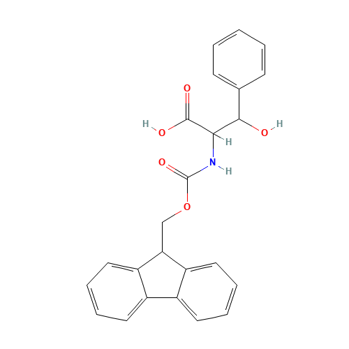 (2R, 3S)/(2S, 3R)-Racemic Fmoc-beta-hydroxyphenylalanine (CAS: 487060-72-0) - Related Chemical Product