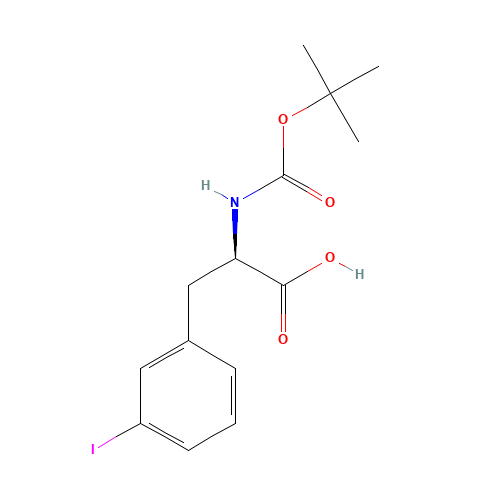 Boc-D-Phe(3-I)-OH (CAS: 478183-66-3) - Related Chemical Product