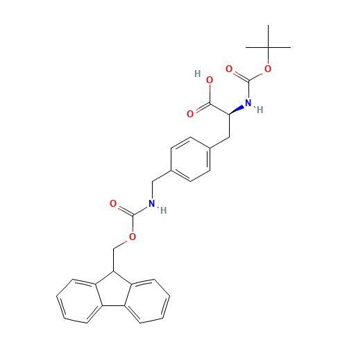 Boc-4-(Fmoc-aminomethyl)-L-phenylalanine (CAS: 170157-61-6) - Related Chemical Product