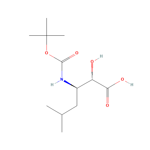 Boc-(2S,3R)-3-amino-2-hydroxy-5-methylhexanoic acid (CAS: 73397-25-8) - Related Chemical Product