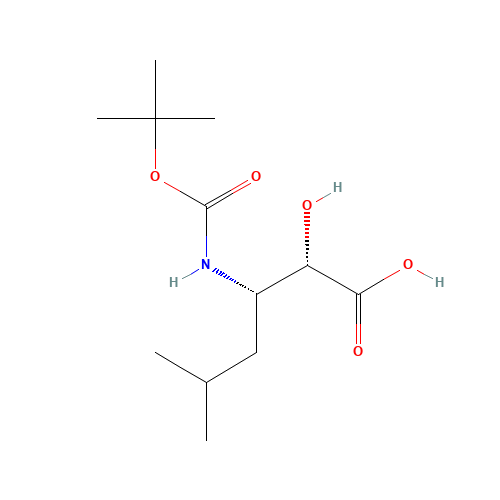 Boc-(2S,3S)-3-amino-2-hydroxy-5-methylhexanoic acid (CAS: 73397-27-0) - Related Chemical Product