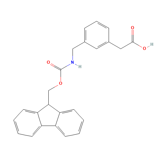 Fmoc-(3-aminomethylphenyl)acetic acid (CAS: 631915-50-9) - Related Chemical Product