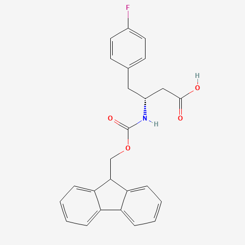 Fmoc-(R)-3-amino-4-(4-fluorophenyl)-butyric acid (CAS: 331763-70-3) - Related Chemical Product