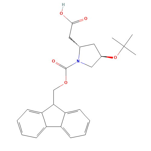 Fmoc-O-t-butyl-L-beta-homohydroxy-proline (CAS: 957509-29-4) - Related Chemical Product