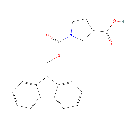 Fmoc-1-pyrrolidine-3-carboxylic acid (CAS: 885951-89-3) - Related Chemical Product