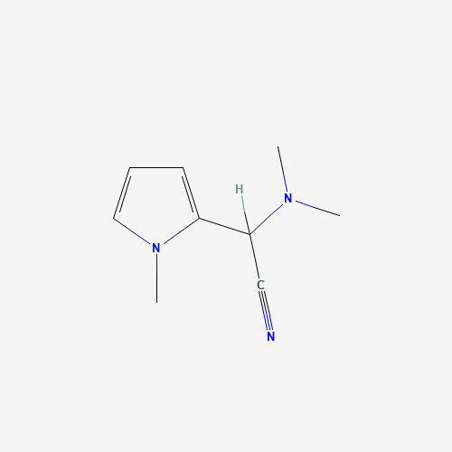2-(Dimethylamino)-2-(1-methyl-1H-pyrrol-2-yl)-acetonitrile (CAS: 117068-07-2) - Related Chemical Product
