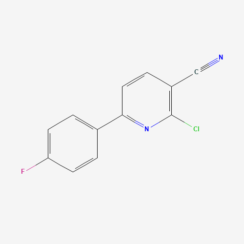 2-Chloro-6-(4-fluorophenyl)nicotinonitrile (CAS: 31776-83-7) - Related Chemical Product