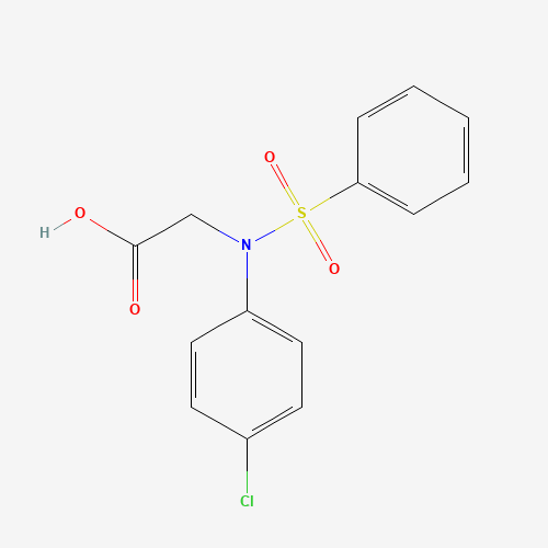 2-[4-Chloro(phenylsulfonyl)anilino]acetic acid (CAS: 117309-41-8) - Related Chemical Product