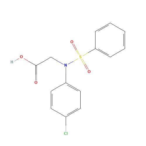 2-[4-Chloro(phenylsulfonyl)anilino]acetic acid (CAS: 117309-41-8) - Related Chemical Product