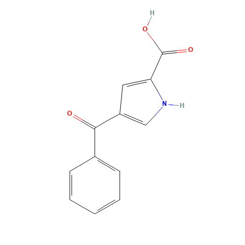 4-Benzoyl-1H-pyrrole-2-carboxylic acid (CAS: 15372-84-6) - Related Chemical Product