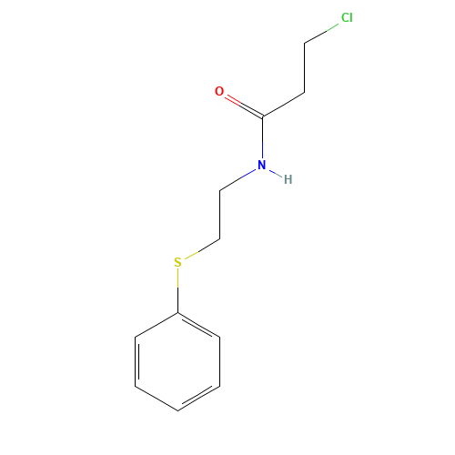 3-Chloro-N-[2-(phenylsulfanyl)ethyl]propanamide (CAS: 91131-29-2) - Related Chemical Product