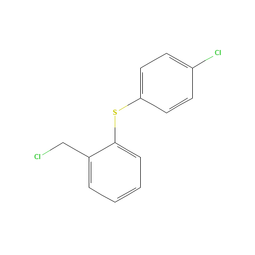 1-(Chloromethyl)-2-[(4-chlorophenyl)sulfanyl]-benzene (CAS: 13459-60-4) - Related Chemical Product