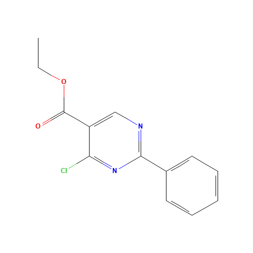 Ethyl 4-chloro-2-phenyl-5-pyrimidinecarboxylate (CAS: 24755-82-6) - Related Chemical Product