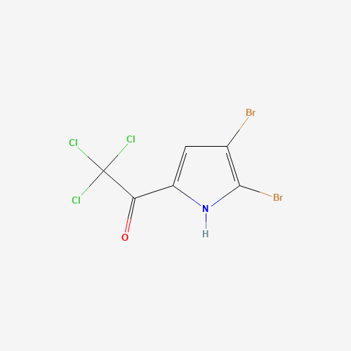 2,2,2-Trichloro-1-(4,5-dibromo-1H-pyrrol-2-yl)-1-ethanone (CAS: 50371-52-3) - Related Chemical Product