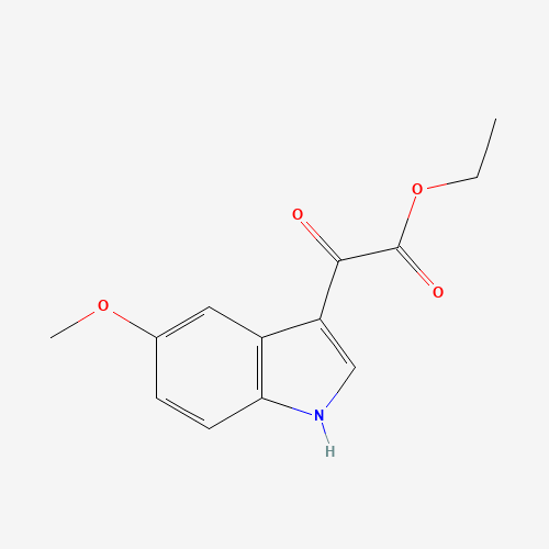 Ethyl 2-(5-methoxy-1H-indol-3-yl)-2-oxoacetate (CAS: 14771-33-6) - Related Chemical Product