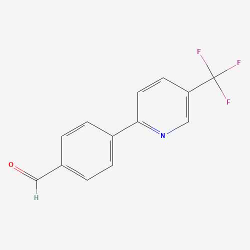 4-[5-(Trifluoromethyl)-2-pyridinyl]-benzenecarbaldehyde (CAS: 871252-64-1) - Related Chemical Product