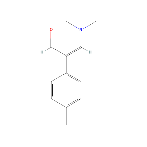 3-(Dimethylamino)-2-(4-methylphenyl)acrylaldehyde (CAS: 53868-38-5) - Related Chemical Product