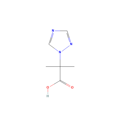 2-Methyl-2-(1H-1,2,4-triazol-1-yl)propanoic acid (CAS: 303148-48-3) - Related Chemical Product