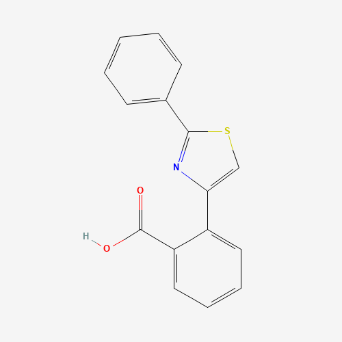 2-(2-Phenyl-1,3-thiazol-4-yl)benzene-carboxylic acid (CAS: 60510-56-7) - Related Chemical Product