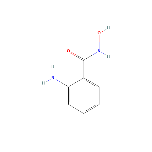 2-Amino-N-hydroxybenzenecarboxamide (CAS: 5623-04-1) - Chemical Structure and Molecular Formula 