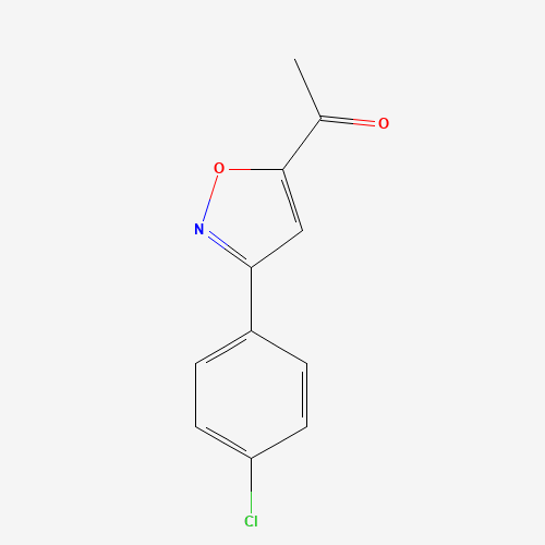 1-[3-(4-Chlorophenyl)-5-isoxazolyl]-1-ethanone (CAS: 37091-33-1) - Related Chemical Product