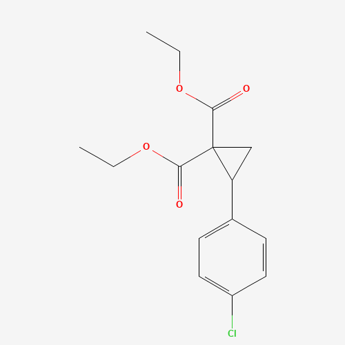 Diethyl 2-(4-chlorophenyl)-1,1-cyclopropanedicarboxylate (CAS: 74444-83-0) - Related Chemical Product