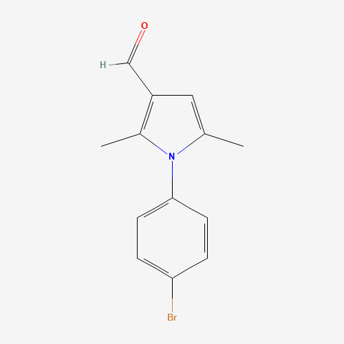 1-(4-Bromophenyl)-2,5-dimethyl-1H-pyrrole-3-carbaldehyde (CAS: 347331-78-6) - Related Chemical Product
