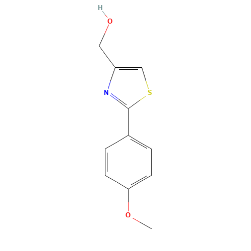 [2-(4-Methoxyphenyl)-1,3-thiazol-4-yl]methanol (CAS: 885279-75-4) - Related Chemical Product