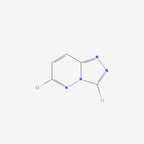 3,6-Dichloro[1,2,4]triazolo[4,3-b]pyridazine (CAS: 33050-38-3) - Chemical Structure and Molecular Formula 