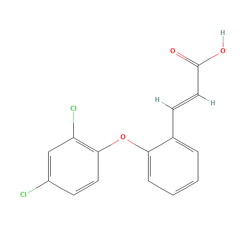 3-[2-(2,4-Dichlorophenoxy)phenyl]acrylic acid (CAS: 86308-90-9) - Related Chemical Product