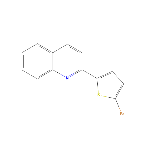 2-(5-Bromo-2-thienyl)quinoline (CAS: 81216-93-5) - Related Chemical Product