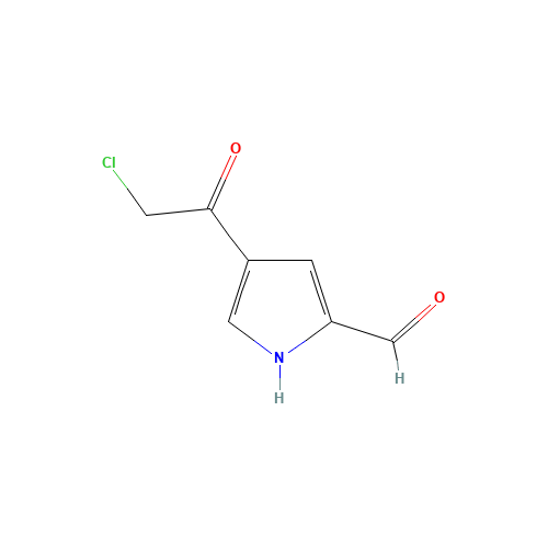 4-(2-Chloroacetyl)-1H-pyrrole-2-carbaldehyde (CAS: 115027-23-1) - Related Chemical Product