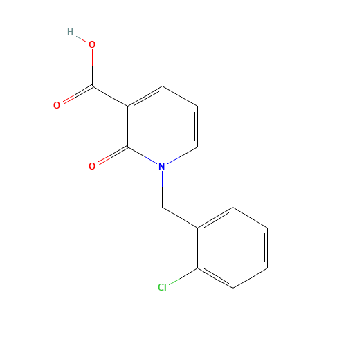 1-(2-Chlorobenzyl)-2-oxo-1,2-dihydro-3-pyridinecarboxylic acid (CAS: 66158-19-8) - Related Chemical Product