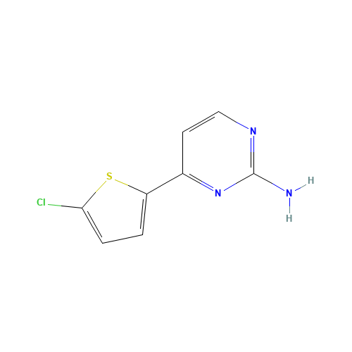 4-(5-Chloro-2-thienyl)-2-pyrimidinamine (CAS: 855308-65-5) - Related Chemical Product