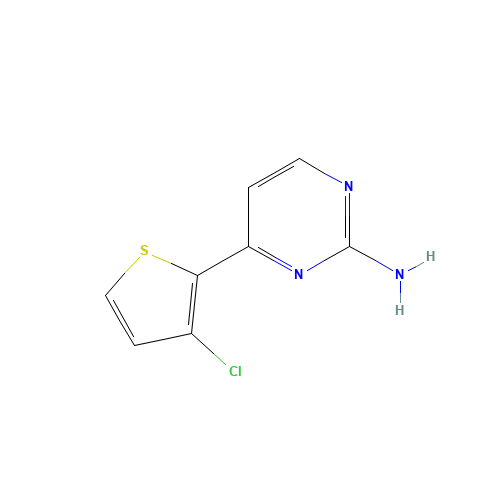 4-(3-Chloro-2-thienyl)-2-pyrimidinamine (CAS: 855308-67-7) - Related Chemical Product
