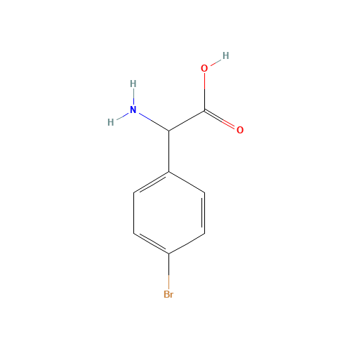2-Amino-2-(4-bromophenyl)acetic acid (CAS: 71079-03-3) - Related Chemical Product